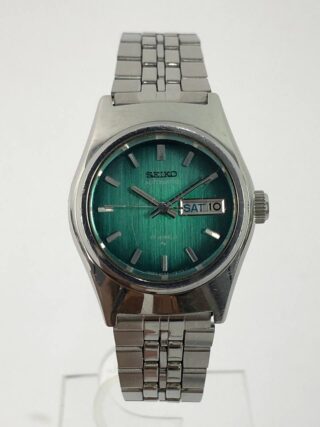 FULL ORI SEIKO AUTOMATIC LADY GREEN SUNBURST DIAL
