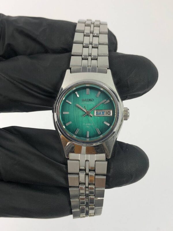 FULL ORI SEIKO AUTOMATIC LADY GREEN SUNBURST DIAL - Gambar 2