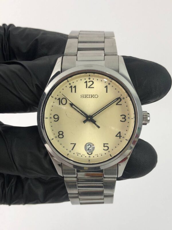 SEIKO NUMERIK TAN DIAL FULL ORI - Gambar 3