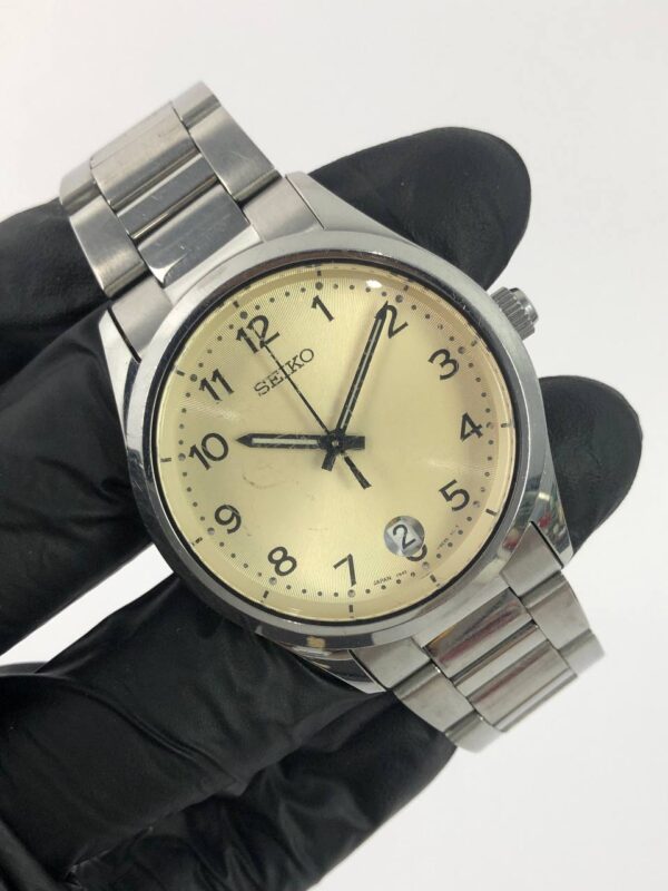 SEIKO NUMERIK TAN DIAL FULL ORI - Gambar 4