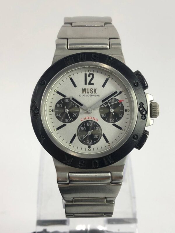 MUSK CHRONOGRAPH PANDA LOOKS