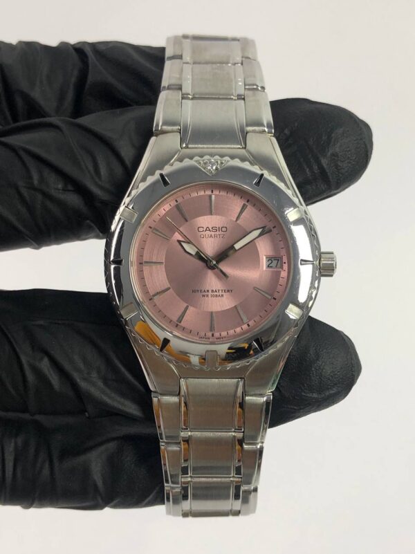 CASIO QUARTZ PINK DIAL - Gambar 2