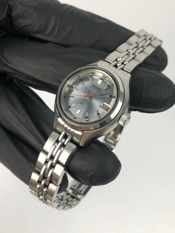 SEIKO AUTOMATIC BINTAGE GREY DIAL - Gambar 3