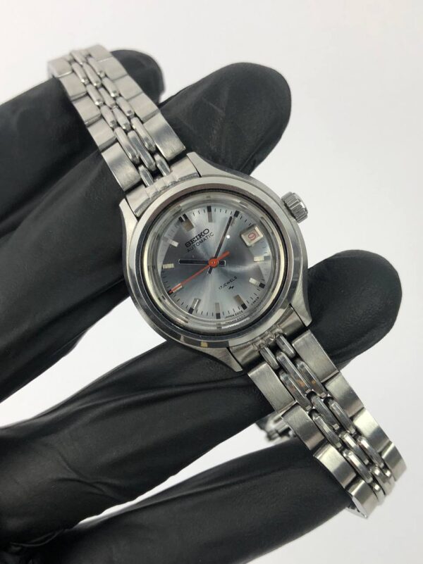 SEIKO AUTOMATIC BINTAGE GREY DIAL - Gambar 4