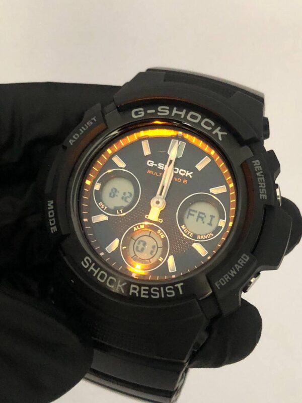 G SHOCK AWG M100SB MULTIBAND - Gambar 5
