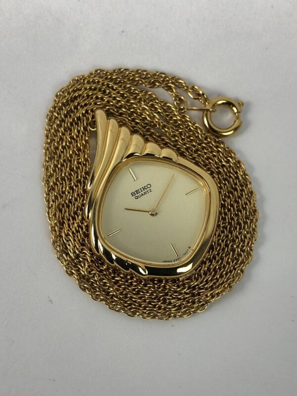NEKLACE WATCH VINTAGE FULL ORI