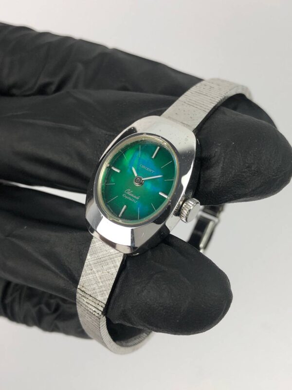 ORIENT CHAMADE MOP GREEN DIAL - Gambar 3