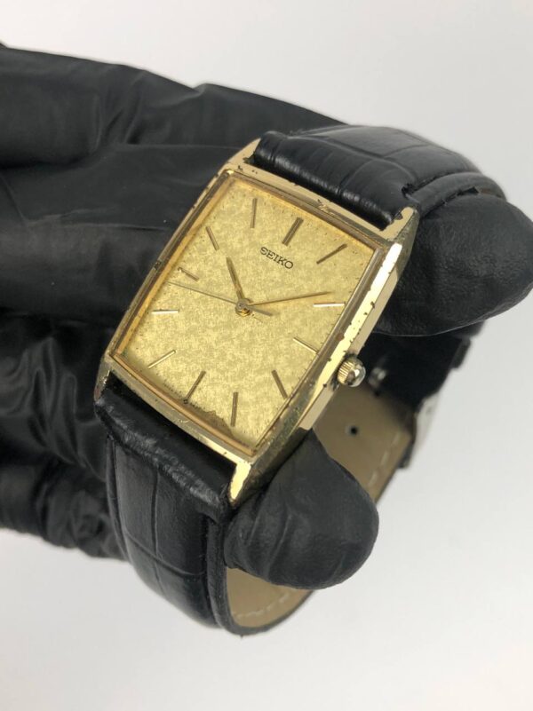 SEIKO SQUARE PRIA TEXTURE DIAL - Gambar 3