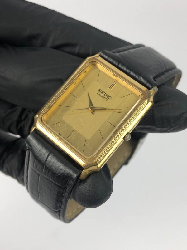 SEIKO TANK PRIA TUXEDO DIAL - Gambar 3