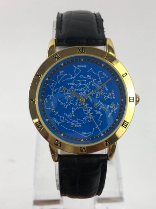 JAPAN WATCH BLUE MAP DIAL