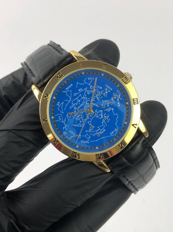 JAPAN WATCH BLUE MAP DIAL - Gambar 4