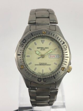 ALBA EPSILON DIVER TITANIUM LUME DIAL