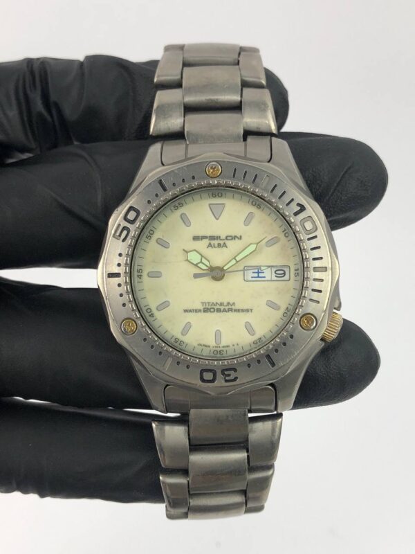 ALBA EPSILON DIVER TITANIUM LUME DIAL - Gambar 2