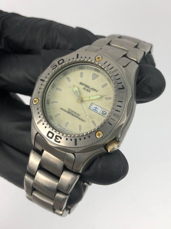 ALBA EPSILON DIVER TITANIUM LUME DIAL - Gambar 4
