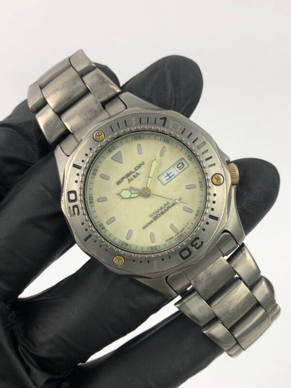 ALBA EPSILON DIVER TITANIUM LUME DIAL - Gambar 3