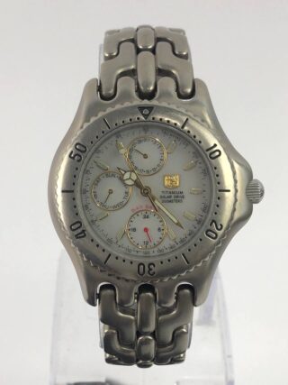 ELGIN TITANIUM BLUE LUME DIAL