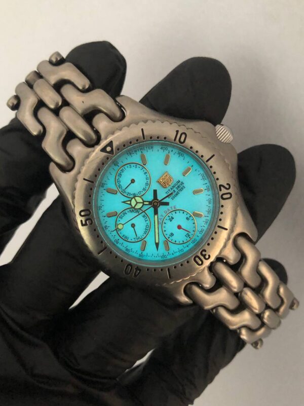 ELGIN TITANIUM BLUE LUME DIAL - Gambar 3