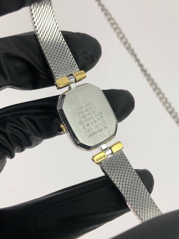 SEIKO EXCELINE TWOTONE PALADIUM - Gambar 7