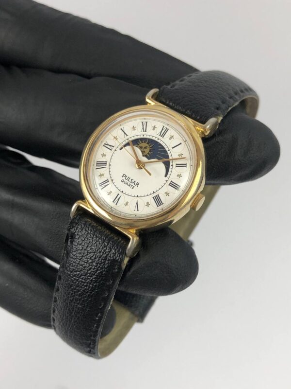 PULSAR BY SEIKO ROMAN MOONPHASE - Gambar 3