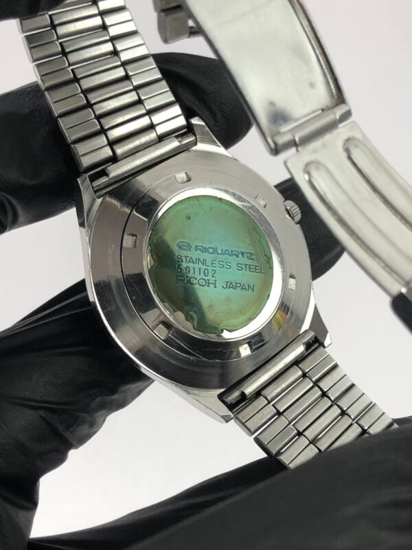RICOH RIQUARTZ SUNBURST BROWN DIAL - Gambar 8