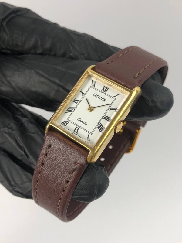 CITIZEN CASTALIA TANK ROMAN DIAL - Gambar 3