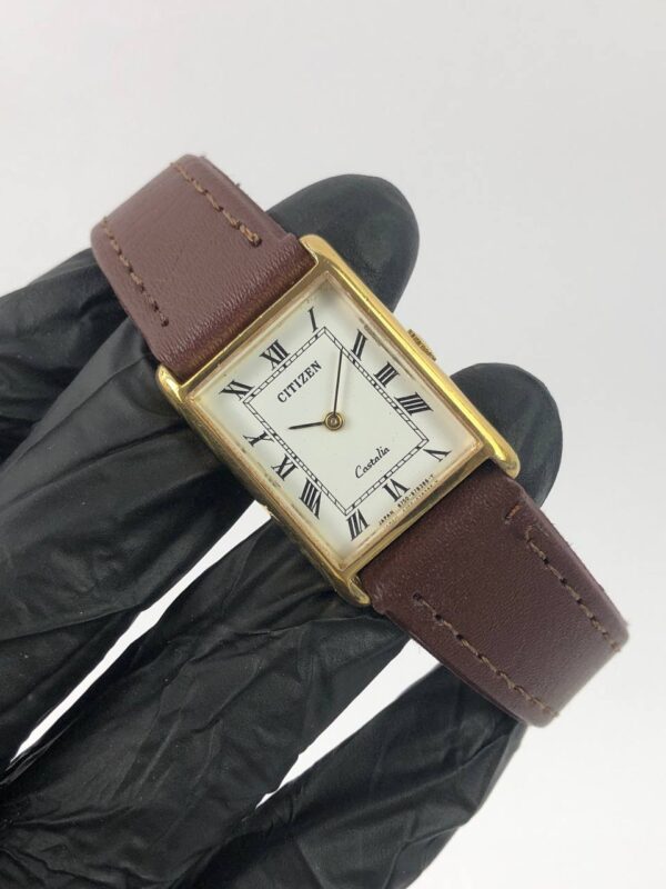 CITIZEN CASTALIA TANK ROMAN DIAL - Gambar 4