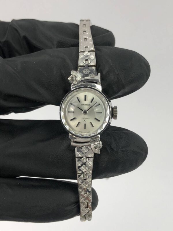 SEIKO VINTAGE CASING LAPIS EMAS PUTIH - Gambar 2