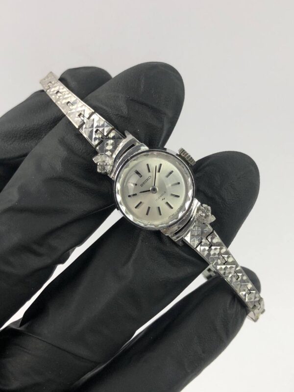 SEIKO VINTAGE CASING LAPIS EMAS PUTIH - Gambar 4