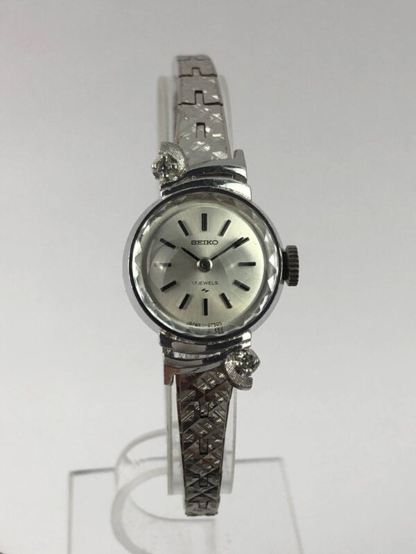 SEIKO VINTAGE CASING LAPIS EMAS PUTIH