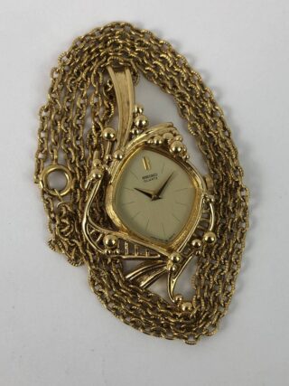 NEKLACE WATCH SEIKO FULL ORI
