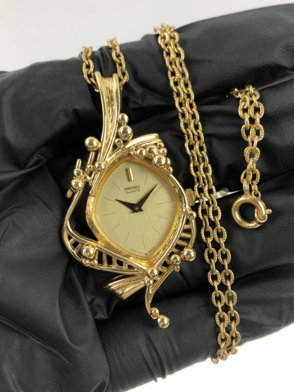 NEKLACE WATCH SEIKO FULL ORI - Gambar 2