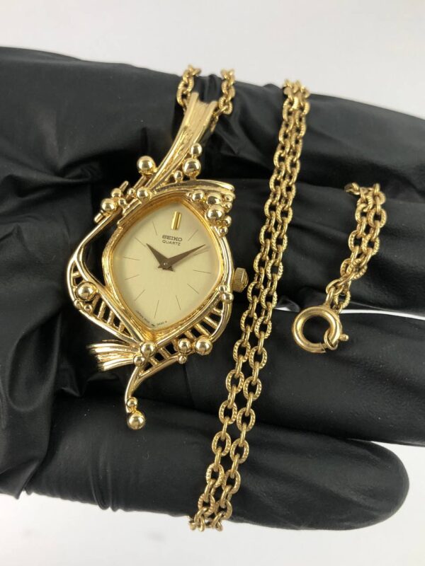 NEKLACE WATCH SEIKO FULL ORI - Gambar 3