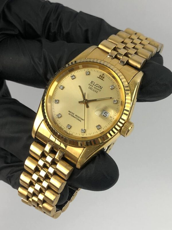ELGIN PRESIDENT QUARTZ FULL ORI - Gambar 4