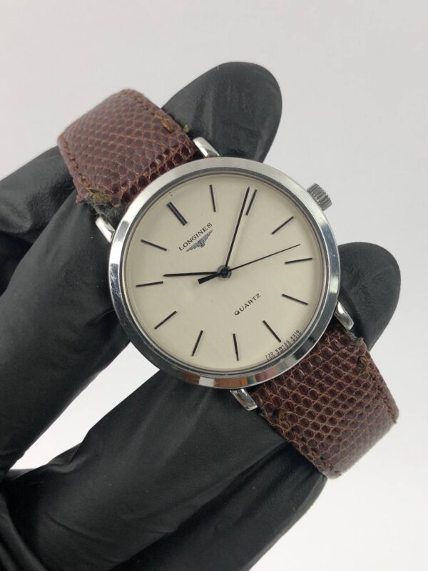 LONGINES ROUND CASE ORIGINAL BUCKLE - Gambar 4