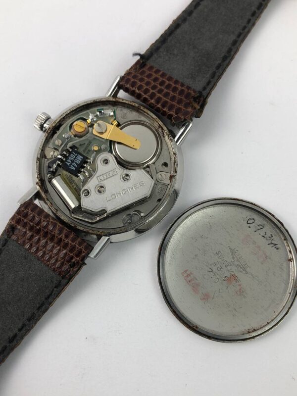 LONGINES ROUND CASE ORIGINAL BUCKLE - Gambar 9