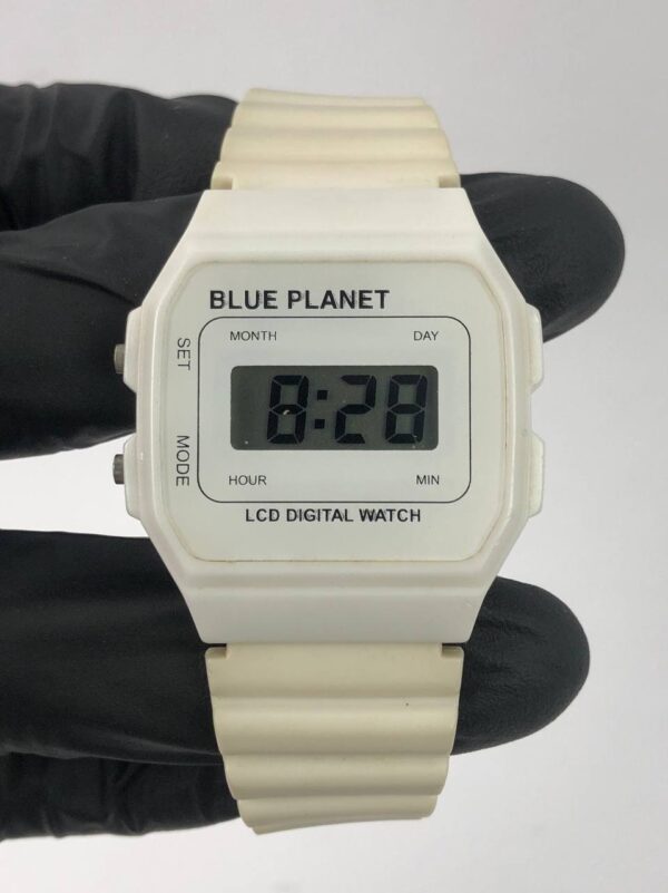 RETRO BLUE PLANET LCD VINTAGE - Gambar 2