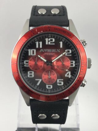 AVIREX CHRONOGRAPH MAROON DIAL