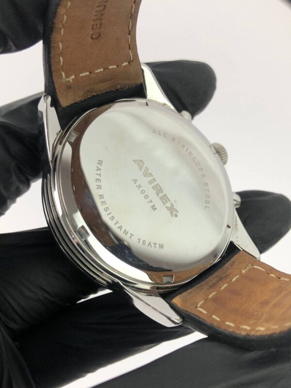 AVIREX CHRONOGRAPH MAROON DIAL - Gambar 8