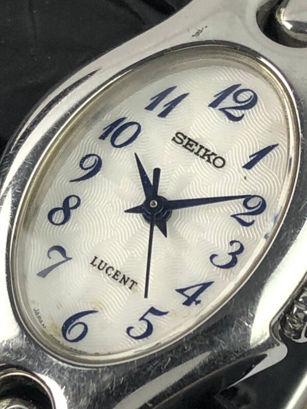 SEIKO LUCENT BLUE INDEX TEXTURE DIAL - Gambar 4