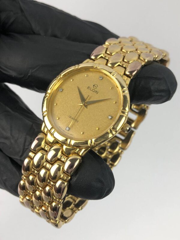 ELGIN SWISSMADE FULL GOLD - Gambar 3