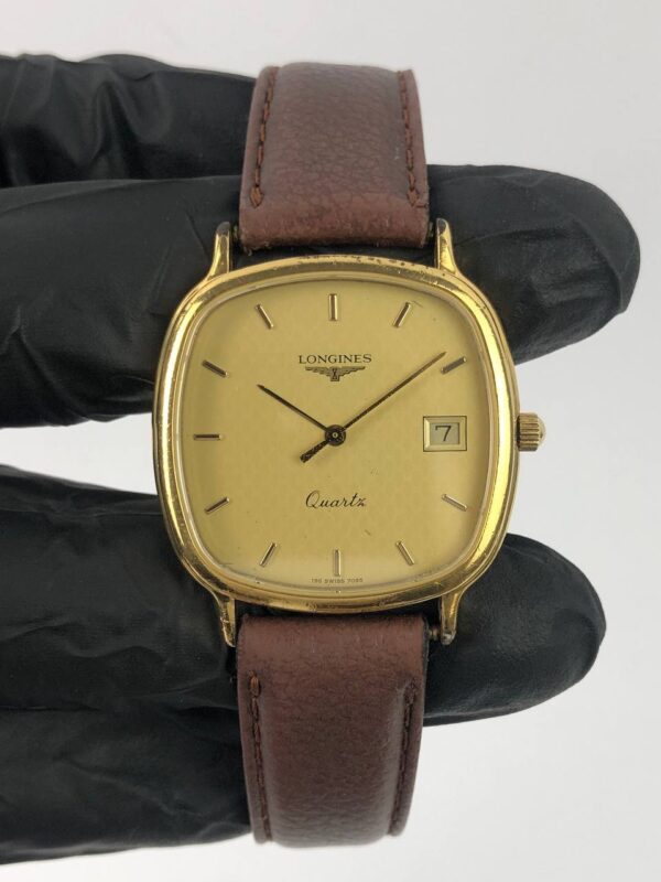 LONGINES PRIA DIAL MOTIF SARANG LEBAH - Gambar 2