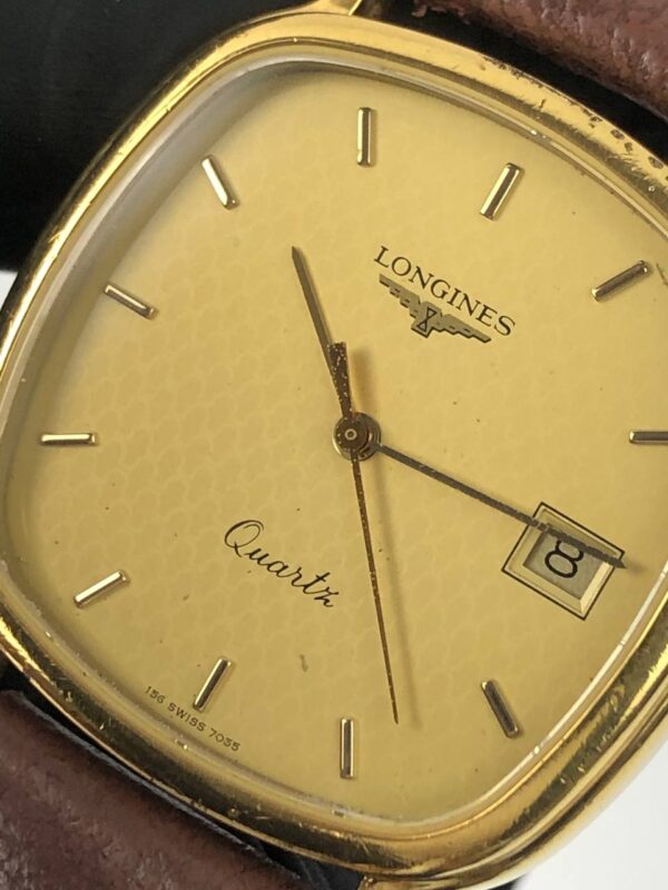 LONGINES PRIA DIAL MOTIF SARANG LEBAH - Gambar 3