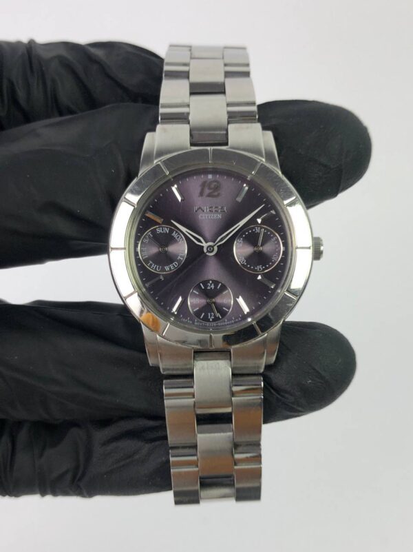 CITIZEN WICCA PURPLE DIAL - Gambar 2