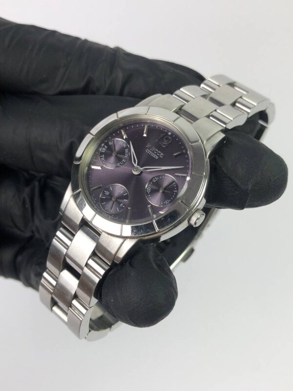 CITIZEN WICCA PURPLE DIAL - Gambar 3