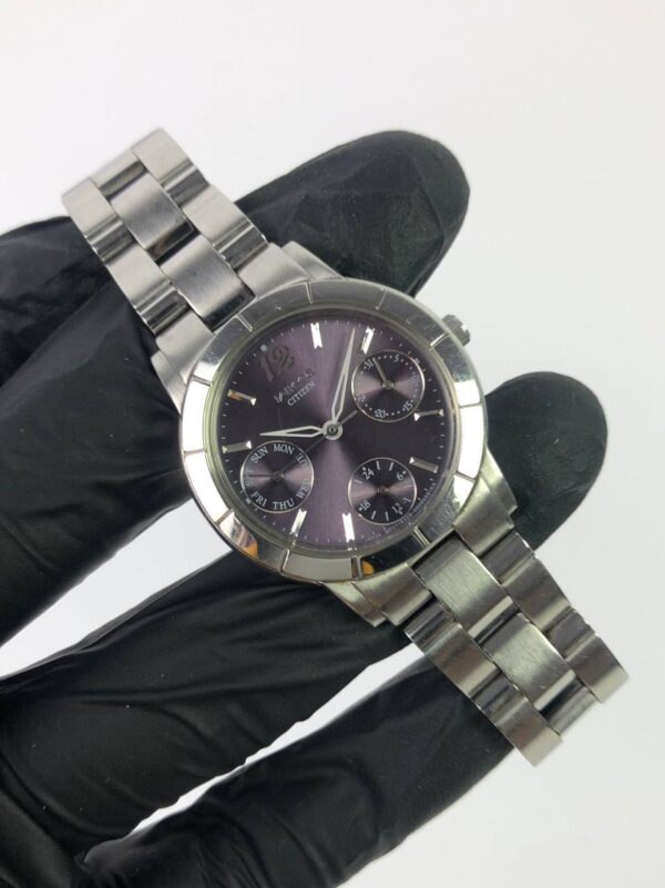 CITIZEN WICCA PURPLE DIAL - Gambar 4