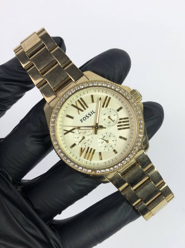 FOSSIL CECILE GOLD ROMAN DIAL - Gambar 4