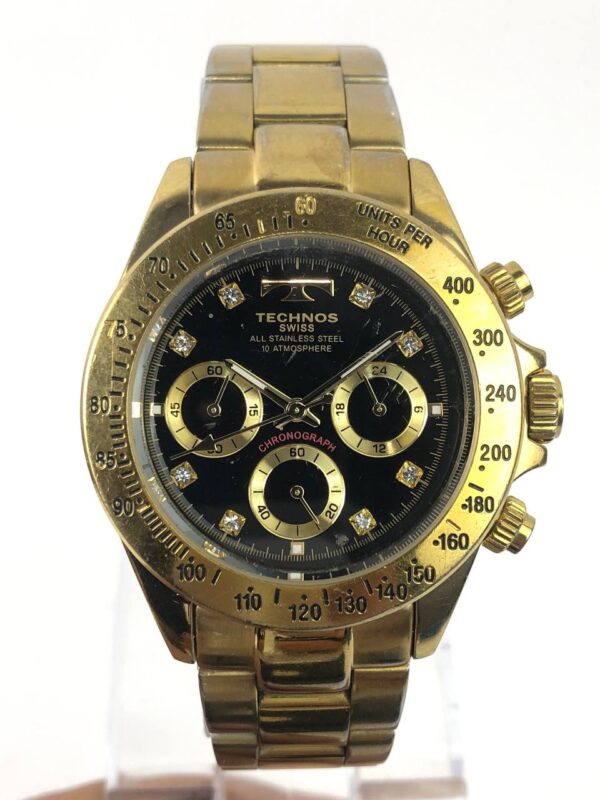TECHNOS CHRONOGRAPH SWISSMADE FULL ORI