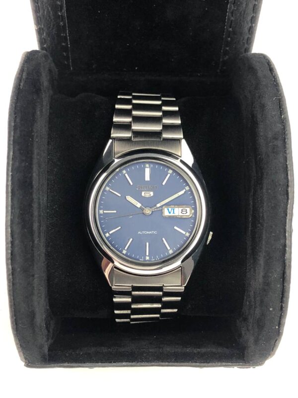 SEIKO 5 BLUE DIAL FULL ORI - Gambar 2