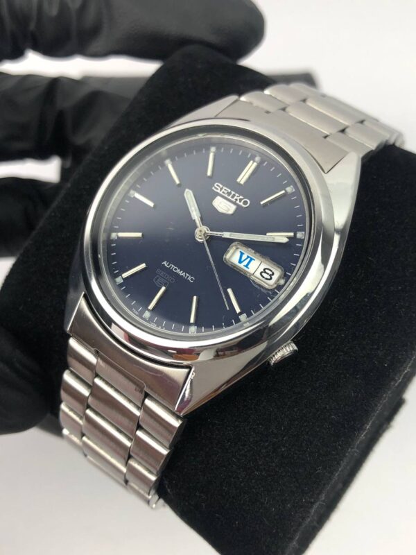 SEIKO 5 BLUE DIAL FULL ORI - Gambar 4