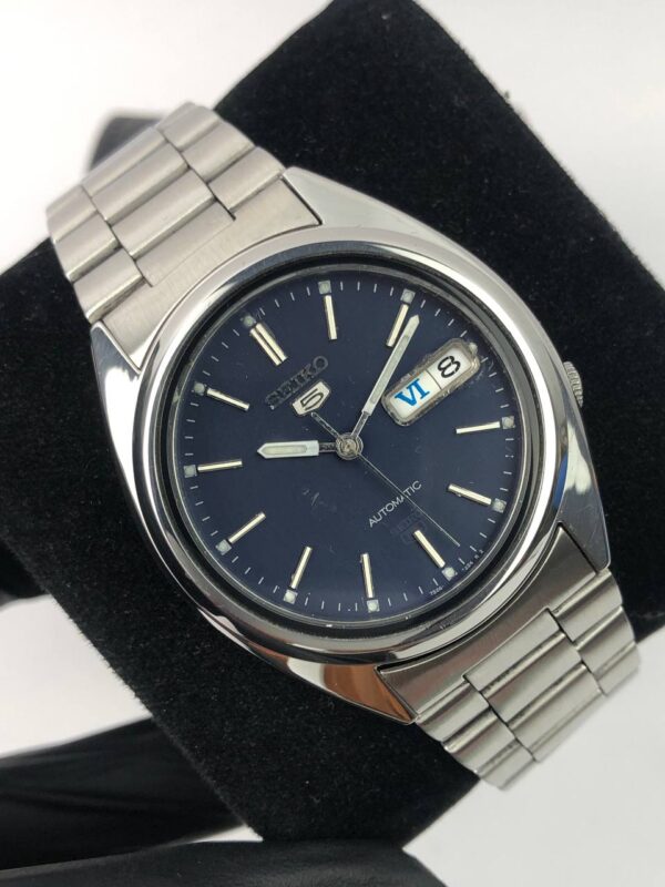 SEIKO 5 BLUE DIAL FULL ORI - Gambar 5